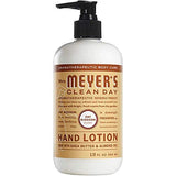 Mrs. Meyers Clean Day Hand Lotion, 1 Pack Lavender, 1 Pack Oat Blosom, 12 OZ each