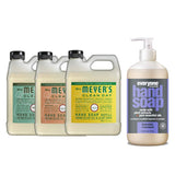 Liquid Hand Soap Refill, 1 Pack Basil, 1 Pack Geranium, 1 Pack Honey Suckle, 33 OZ each include 1, 12.75 OZ Bottle of Hand Soap Lavender + Coconut