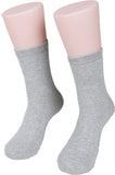 Lian LifeStyle Men's 2 Pairs Extra Thick Wool Blend Socks Plain Color Size 9-11