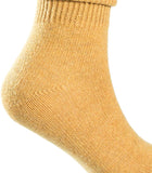 Lian LifeStyle Perfect Fit and Cozy Women's Wool Crew Socks L1885 Size 6-9