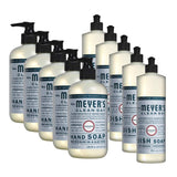Liquid Hand Soap and Liquid Dish Soap Combo 5 Packs Liquid Hand Soap 12.5 Fl oz & 5 Packs Dish Soap 16 Fl oz, Snowdrop Scent