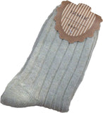 Lovely Annie Women's 2 Pairs Thick Wool Socks Stripped Casual Size 7-9