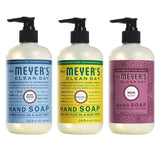 Liquid Hand Soap, 1 Pack Rain Water, 1 Pack Honey Suckle, 1 Pack Mum, 12.5 OZ each