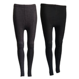 Lian LifeStyle Ultra Comfy Spandex Leggings for Women 2 Pair's | Teen & Juniors leggings - Breathable & Lightweight | Stretchy & Cool Active Wear: Workout Tights, Yoga Pants, Running Leggings | Perfect as Daily Basics, Color (Coffee,Black)