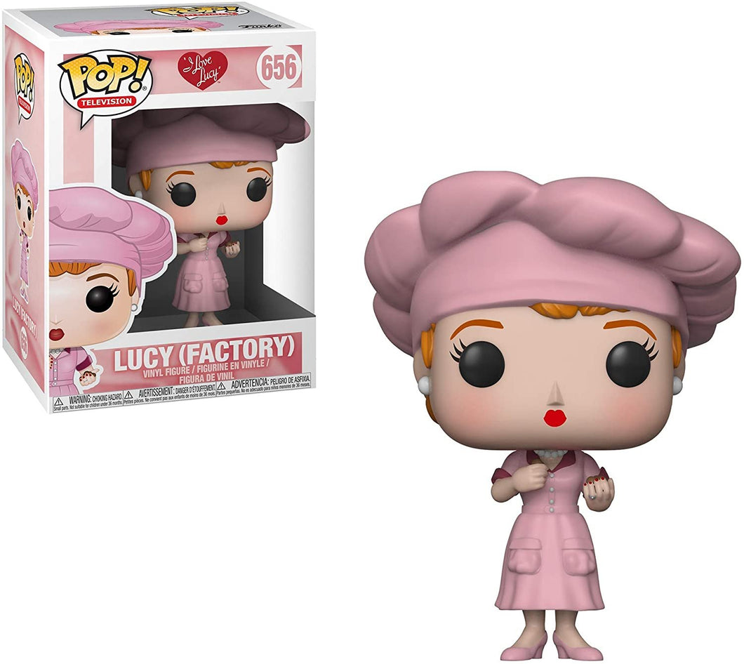 Funko Pop! Tv: I Love Lucy - Factory Lucy Collectible Figure, Multicolor