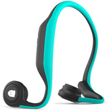 Lian LifeStyle Premium Bone Conduction Headphones Lightweight & Waterproof w/Mic & Bluetooth. Wireless Over Ear Headset for Adults and Kids, Suitable for Sports, Gaming, Travel or Office (Grey)