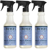 Effective Natural All Purpose Cleaner Spray Multi Surface Cleaner Spray Bottle as: Bathroom Cleaner, Floor Cleaner, Counter Cleaner & More Blue Bell Scented Cleaner in 16 Fl OZ Per Bottle, 3 Bottles