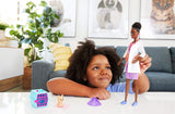 Barbie Pet Vet Playset with Brunette Doll (12-in), Role-Play Clothing & Accessories: Cone, Pad, Pet Crate, Puppy Figure, Great Gift for Ages 3 Years Old & Up