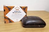 Authentic All Natural African Black Soap for Dark Spots, Eczema Relief, Hyperpigmentation Treatment, Psoriasis Moisturizer & Skin Care Health - Effective Exfoliating Bar Soap for Deep Cleansing 5 OZ Per Pack, Pack of 2