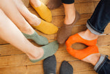 Lian LifeStyle Big Girls Women's 6 Pairs Super Comfortable Cotton No Show Socks. Discreet & Breathable Ultra Low Socks L1801 Size 6-9 6P6C-1