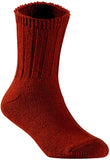 Children's Durable, Stretchable, Thick & Warm Wool Crew Socks. Perfect as Winter Snow Sock and All Seasons FS01, 3 Pair, Size 4Y-6Y, Coffee, Wine, Red
