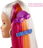 Barbie️ Rainbow Sparkle Hair Doll