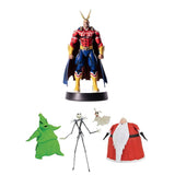 Dark Horse My Hero Academia: All Might Silver Age 11 Inch Figure + The Nightmare Before Christmas Deluxe Lighted Action Figure Box Set, Pack of 2