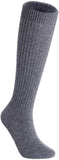 Lian LifeStyle Women's 3 Pairs Exceptional Non Slip, Cozy and Cool Knee High Wool Socks LFS05 Size 6-9 (Grey, Navy, Yellow)