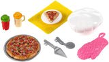 Barbie Chelsea Can Be Pizza Chef Playset with Brunette Chelsea Doll (6-In/15.24-cm), Pizza Oven, 2 Spice Shakers, Pizza Pan & More, Great Gift for Ages 3 Years Old & Up