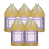Pure Castile Liquid Soap Concentrate: 18-in-1 Hemp Soap w/ Organic Essential Oil: Olive, Jojoba - All Natural & All Purpose Castile Soap for Skin Care, Hand Wash, Cleaning & More - Lavender 128 Fl Oz