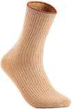 Lian LifeStyle Perfect Fit Women's 4 Pairs Wool Crew Socks LHR1612 Size 6-9