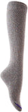 Lian LifeStyle Exquisite Big Girl's Women's 3 Pairs Thigh High Cotton SocksFemale Socks Colors 6-9 L1024(Beige)