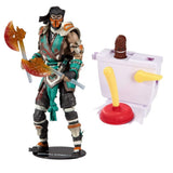 Flushin' Frenzy + Toys Mortal Kombat Sub Zero Bloody Frozen Over Skin 7” Action Figure, Pack of 2