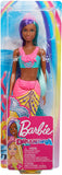 Barbie Dreamtopia Mermaid Doll, 12-inch, Teal and Purple Hair, multi