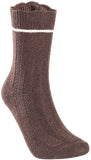Lian LifeStyle Big Girl's Women's Gorgeous Wool Blend Crew Socks L1853 Size 6-9