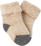 Lian LifeStyle Premium Children's 3 Pairs Cotton Crew Socks ZM03 Size 0Y-2YB