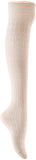 Lian LifeStyle Big Girl's Women's 3 Pairs Knee High Thigh High Cotton Socks Size 6-9 L1024