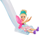 Barbie Dreamtopia Chelsea Fairy Doll and Fairytale Treehouse Playset with Seesaw, Swing, Slide, Pet and Accessories, Gift for 3 to 7 Year Olds