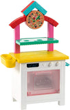 Barbie Chelsea Can Be Pizza Chef Playset with Brunette Chelsea Doll (6-In/15.24-cm), Pizza Oven, 2 Spice Shakers, Pizza Pan & More, Great Gift for Ages 3 Years Old & Up