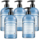 Moisturizing Liquid Hand Soap Soothing Clean, Made with Essential Oils, Cruelty Free Cleanser that Washes Away Dirt, Baby Unscented, 24 FL OZ Bottle, 4 Bottles