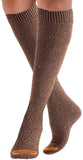 Lian LifeStyle Women's 1 Pair Knee High Cotton Socks HR158212 Size 6-9