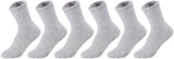 Lian LifeStyle Children's 6 Pairs Premium Cotton Crew Socks Size (5Y-15Y) JH0108