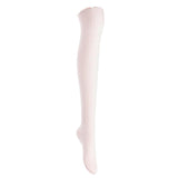 Lian LifeStyle Exquisite Big Girl's Women's 5 Pairs Thigh High Cotton Socks. Super Comfortable Female Socks in Vibrant Colors Size 6-9 L1024 (Beige)