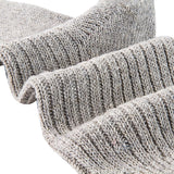 AATMart Men's 6 Pairs Lightweight Well Crafted Wool Crew Socks with Breathable Features | Athletic Moisture Wicking Socks FS03 Size 8-11 (Light Gray)