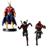 Dark Horse My Hero Academia: All Might Silver Age 11 Inch Figure + Toys DC Multiverse Red Hood and Nightwing 7" Action Figure Multipack, Pack of 2