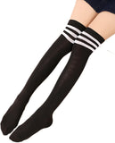 Lian LifeStyle Women's 1 Pair Over-the-Knee Cotton Socks Size 4.5-8.5