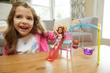 Barbie Club Chelsea Doll and Swing Set Playset with Teddy Bear Figure