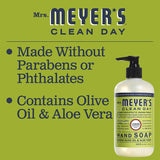 Effective Liquid Hand Soap for Daily Use Natural Hand Soap w/ Essential Oils for Hand Wash Cruelty Free Eco Friendly Product Lemon Verbena Scented Soap 12.5 FL OZ Per Bottle, 6 Bottles