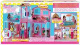 Barbie 3-Story House with Pop-Up Umbrella