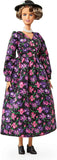 Barbie Inspiring Women Eleanor Roosevelt Doll 12-inch Wearing Floral Dress, with Doll Stand & Certificate of Authenticity, Gift for Kids & Collectors