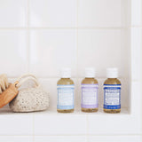 Undiluted Pure Castile Liquid Soap in Unscented: 18-in-1 All Natural Soap w/ Organic Essential Oil Unscented, All Purpose Castile Soap for Skincare, Hand Wash, Cleaning & More, 2 Fl OZ Bottle