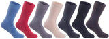 Lian LifeStyle Women's Perfect Fit Comfortable Wool Crew Socks LK0602 Size 6-9