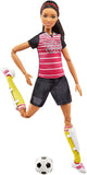 Barbie Made to Move Soccer Player Doll, Brunette