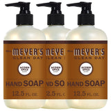 Effective Liquid Hand Soap for Daily Use Natural Hand Soap w/ Essential Oils for Hand Wash Cruelty Free Eco Friendly Product Acorn Spice Scented Soap 12.5 FL OZ Per Bottle, 3 Bottles