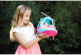 Barbie Dreamhouse Adventures Helicopter, Pink and Blue with Spinning Rotor, for 3 to 7 Year Olds