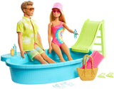 Barbie Pool & Convertible Bundle Playset