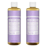 Undiluted Pure Castile Liquid Soap in Lavender Refill 18-in-1 All Natural Soap w/ Organic Essential Oil Lavender , All Purpose Castile Soap for Skincare, Hand Wash, Cleaning & More, 16 Fl OZ Bottle