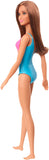 Barbie Doll, Brunette, Wearing Swimsuit, for Kids 3 to 7 Years Old