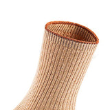 Lian LifeStyle Women's 3 Pairs Cute & Comfortable Wool Crew Socks Size 6-9 HR1612, Color (Beige, Claret, Grey)