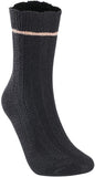 Lian LifeStyle Perfect Fit Women's Wool Blend Crew Socks L1853 Size 6-9